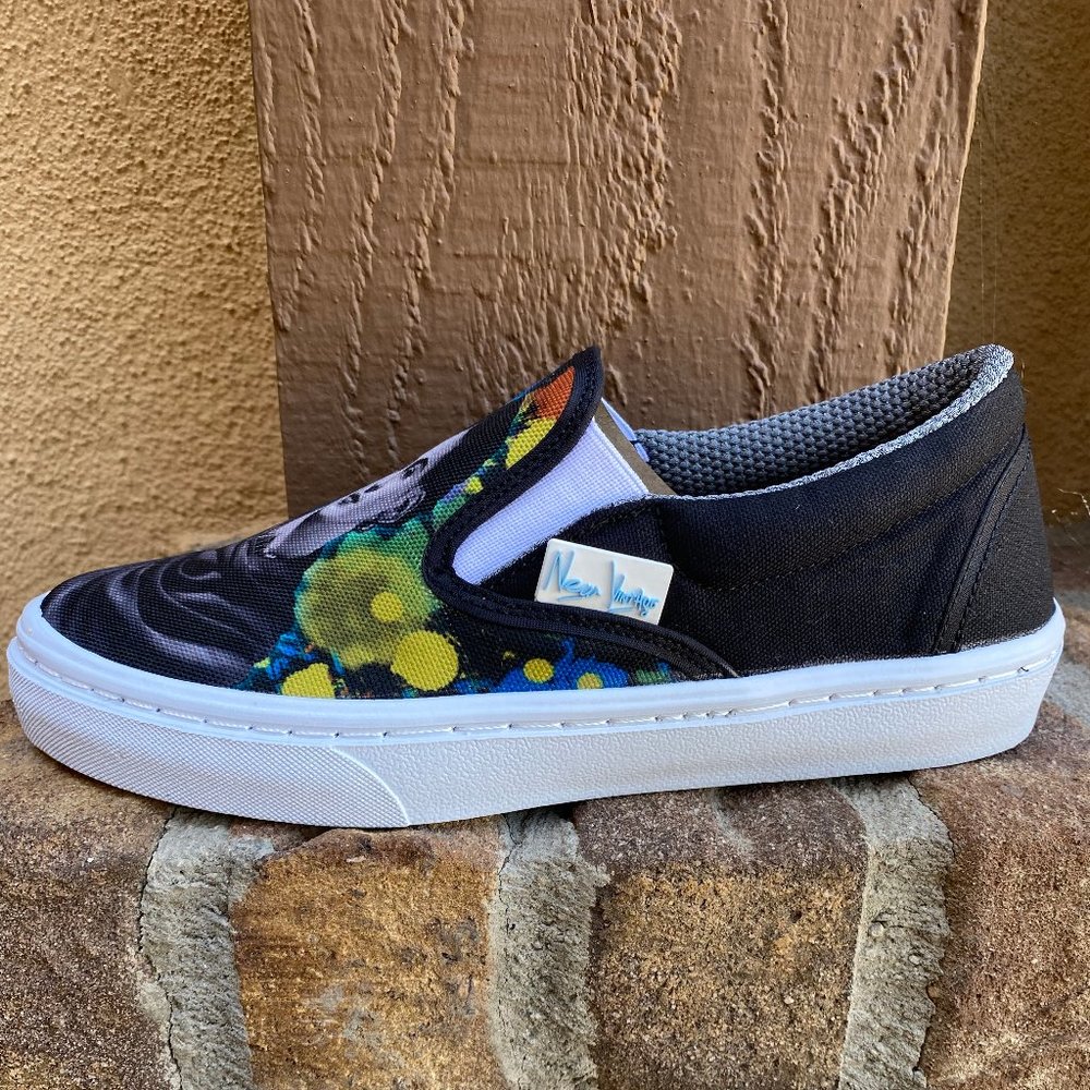 WOMEN'S PRINTED CANVAS SNEAKERS "FRIDA KAH… - Picture 6 of 6